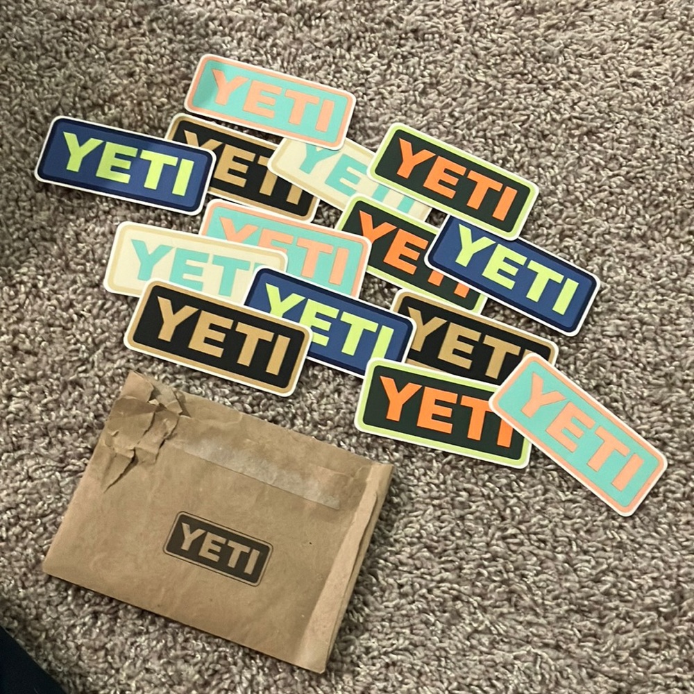 Yeti Stickers